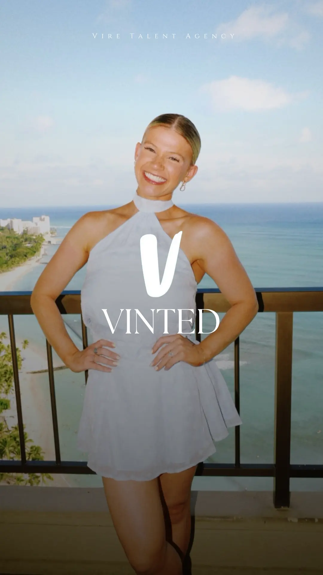 Skylar Rose in partnership with Vinted